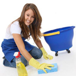 comercial maid cleaning